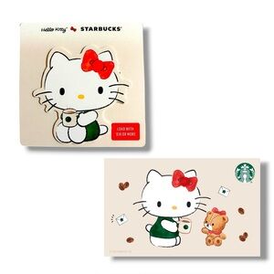 Starbucks x Hello Kitty 2025 Holiday Gift Card Set • Unloaded Collectible